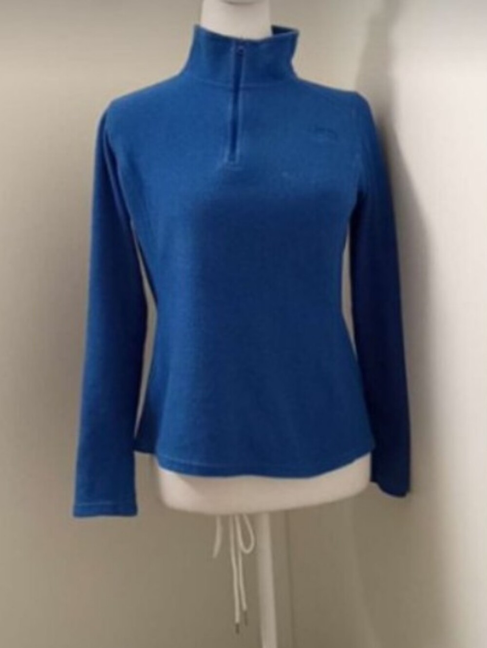 The North Face Women's Blue 1/4 Zip Glacier Top Sz S